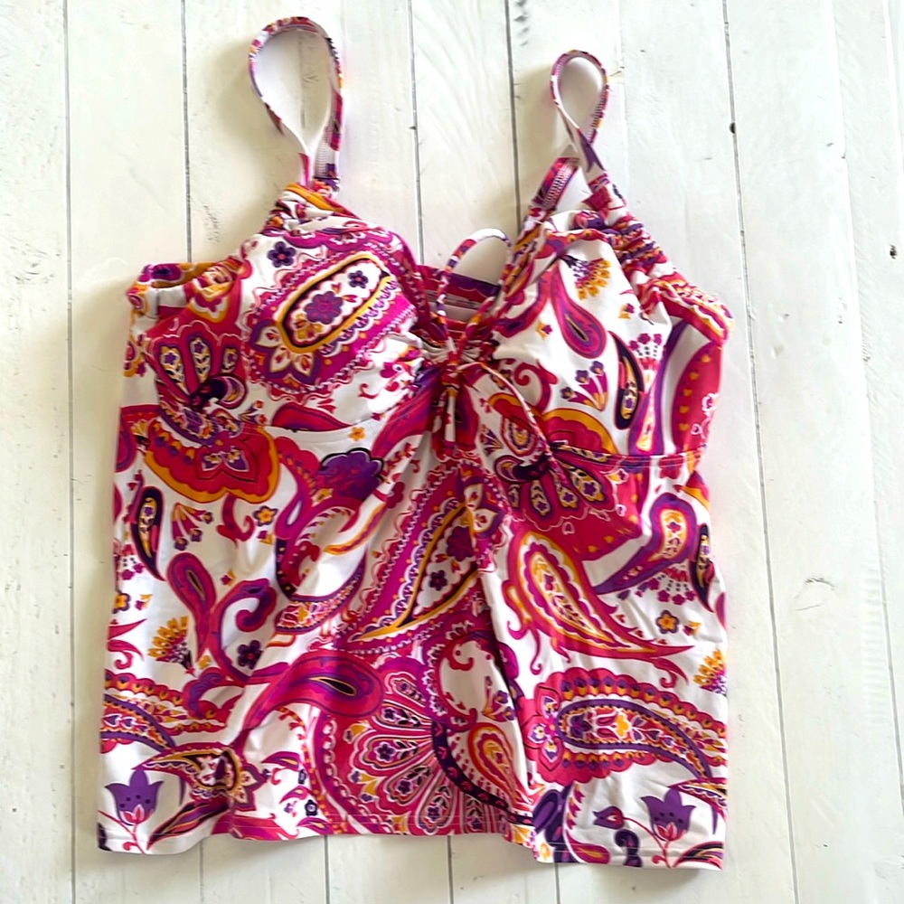 Lands End tankini mastectomy